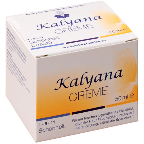 Kalyana Creme SCHÖNHEIT, Nr. 1+8+11, mit Calcium fluoratum, Natrium chloratum und Silicea, 50ml